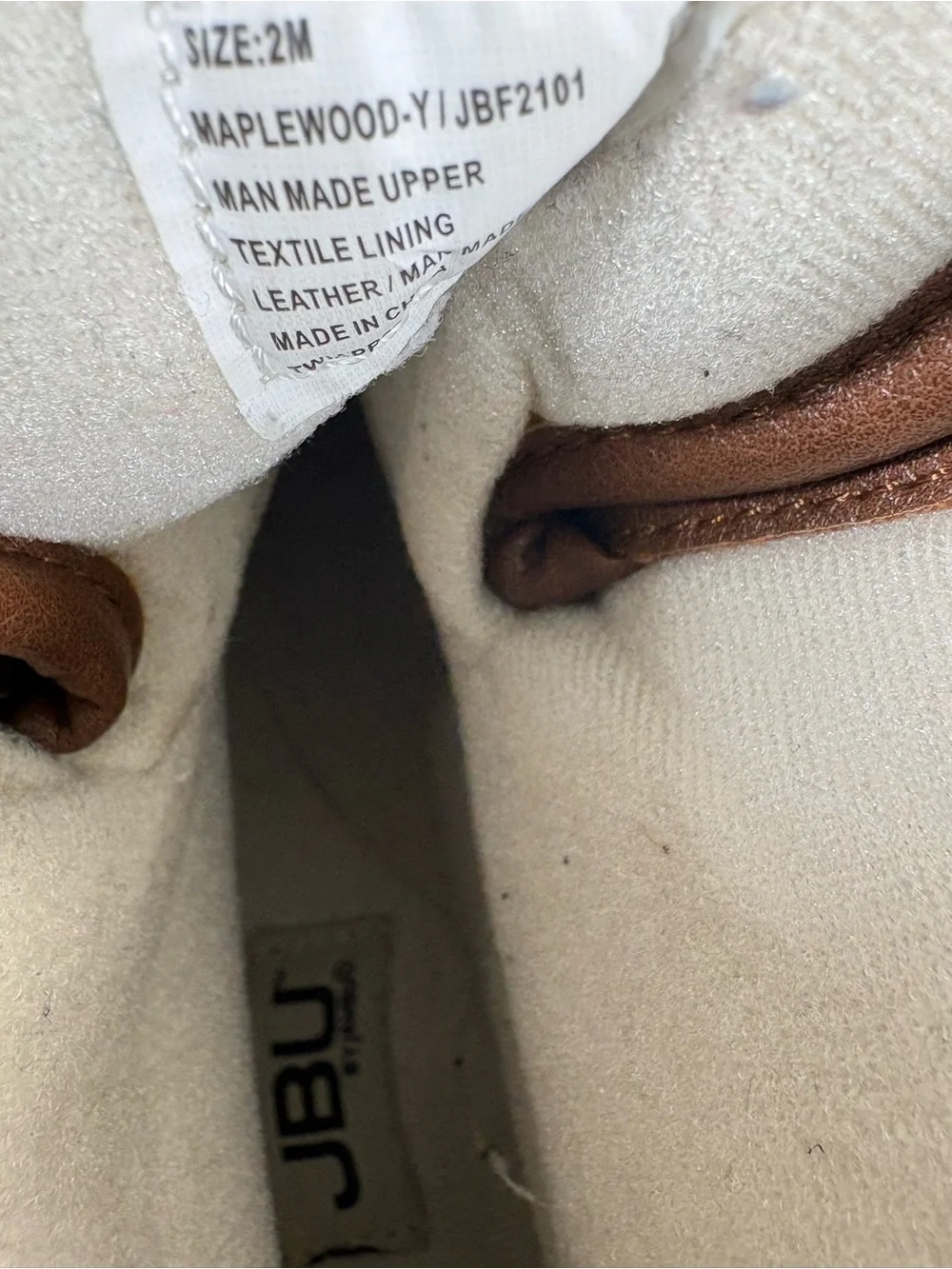 JBU Kids Brown and Black Rain & Snow Boots